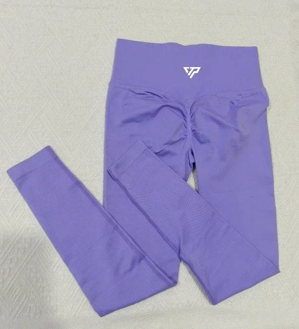 KEEP THAT PUMP Recoil Leggings Fitness Gym Yoga Cycling Seamless Women's Pants Hip Pleated High Waist Tight Scrunch Butt Pants