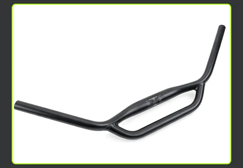Mountain bike M handle 31.8mm aluminum alloy swallow handle 640mm welded extension frame horizontal handle accessories Handlebar
