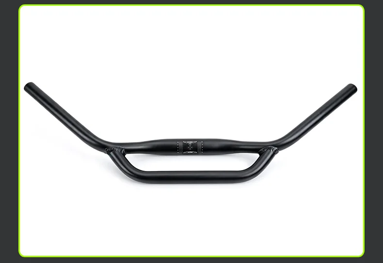 Mountain bike M handle 31.8mm aluminum alloy swallow handle 640mm welded extension frame horizontal handle accessories Handlebar