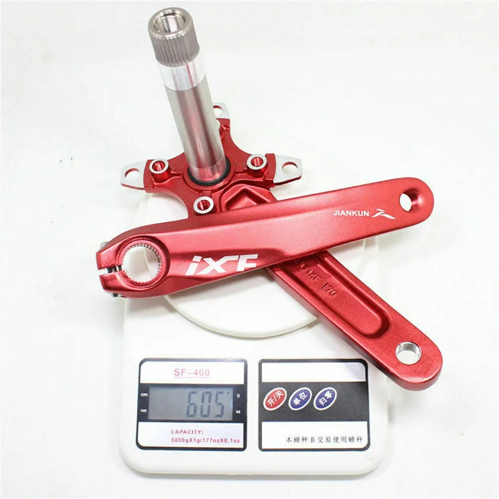 Durable IXF Bike MTB Crank 104 BCD 170mm MTB Bike Crankset Hollowtech Narrow Wide Chainring Road Bicycle Parts