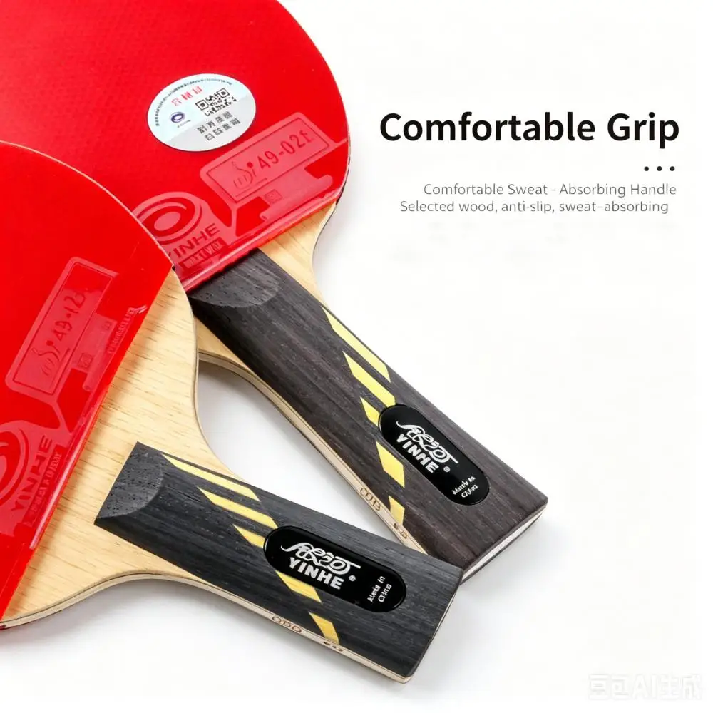 Professional Yinhe 9 Star Table Tennis Racket 09B Lightweight Elastic Carbon Offensive Ping Pong Paddle With ITTF Approved