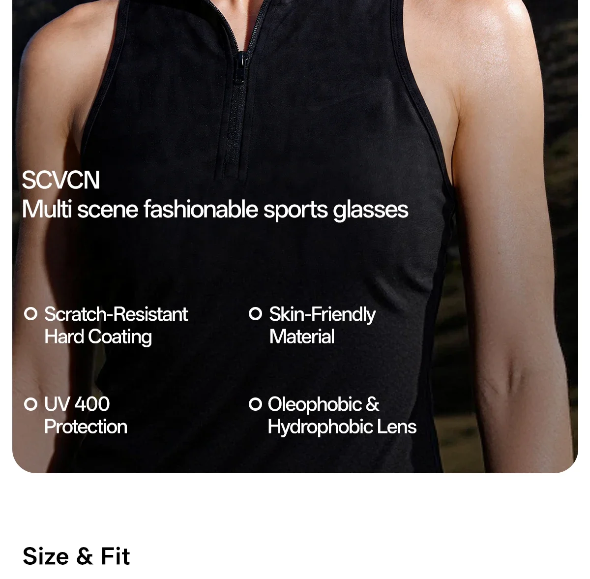 SCVCN Outdoor Photochromic Running Hiking Goggles Cycling Sunglasses Men Women MTB Glasses UV400 Bicycle Sports Ultralight TR90