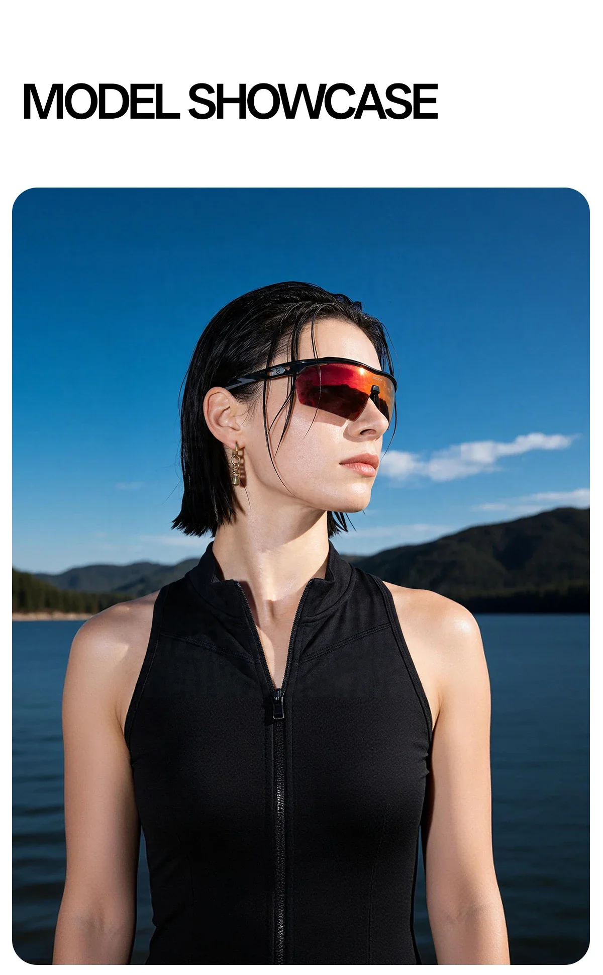SCVCN Outdoor Photochromic Running Hiking Goggles Cycling Sunglasses Men Women MTB Glasses UV400 Bicycle Sports Ultralight TR90