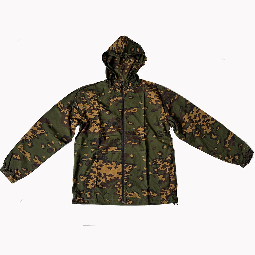 Russian Military Camouflage Jacket, Ruins German Spotted Sun Protection Jacket