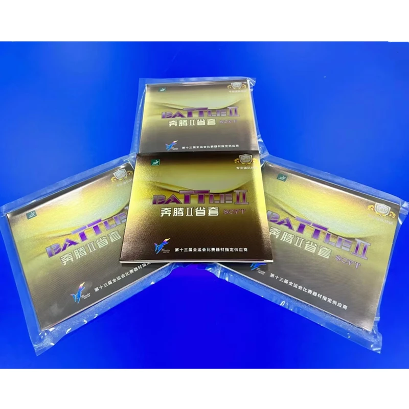 729 Friendship BATTLE 2 Provincial Soft pips-in Original 729 Table Tennis Rubber Ping Pong Sponge