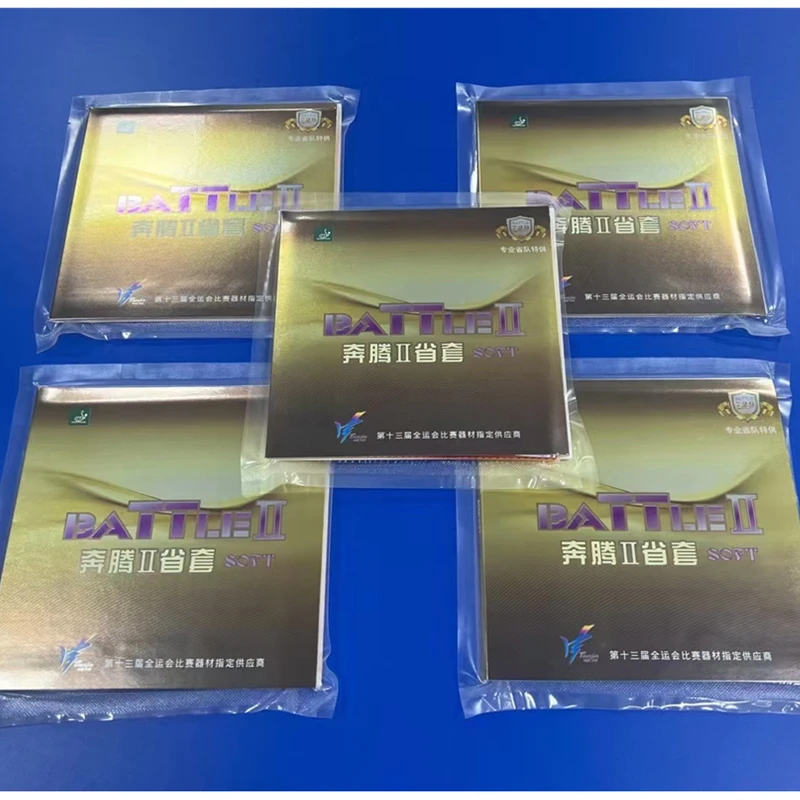 729 Friendship BATTLE 2 Provincial Soft pips-in Original 729 Table Tennis Rubber Ping Pong Sponge