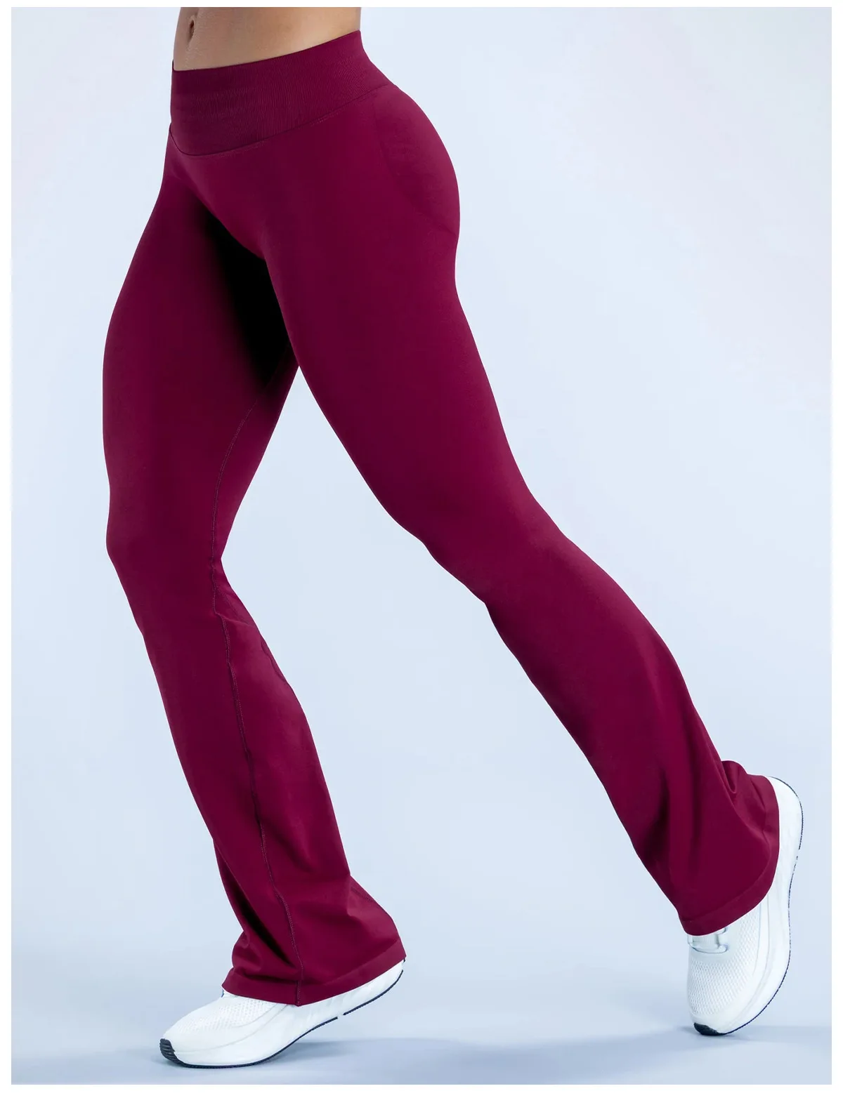 Denyf Impact Flares Scrunch Booty Women's Gym Leggings Seamless Fitness Workout Yoga Trousers Squat Proof Fashion Flared Pants