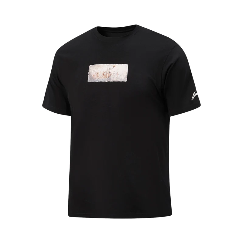 Li-Ning Men's JIMMY BUTLER Basketball T-shirts LN COOL 51%Cotton 35%Polyester 14%Viscose Loose Fit LiNing Leisure Tees AHSW031