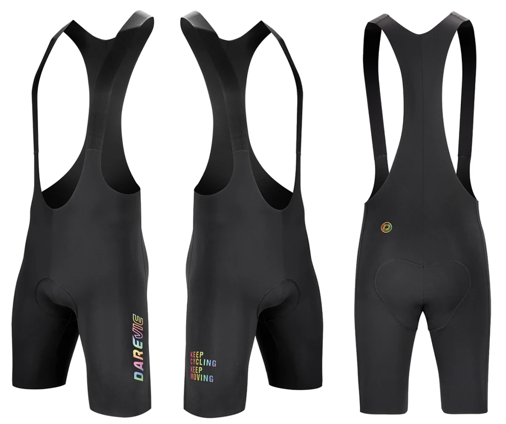 DAREVIE Cycling Bib Shorts Men Seamless 3.0 PRO Level Men's Cycling Bib Shorts 6H Bretelelle Men's Cycling Shorts Compression