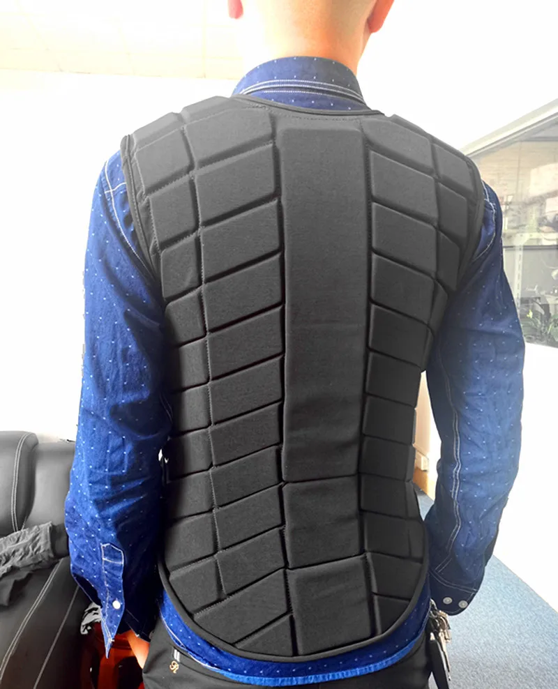 Horse Riding Vest, Equestrian Vest Horse Riding Safety Vest Equestrian Body Protector Damping EVA Padded Protective Gear