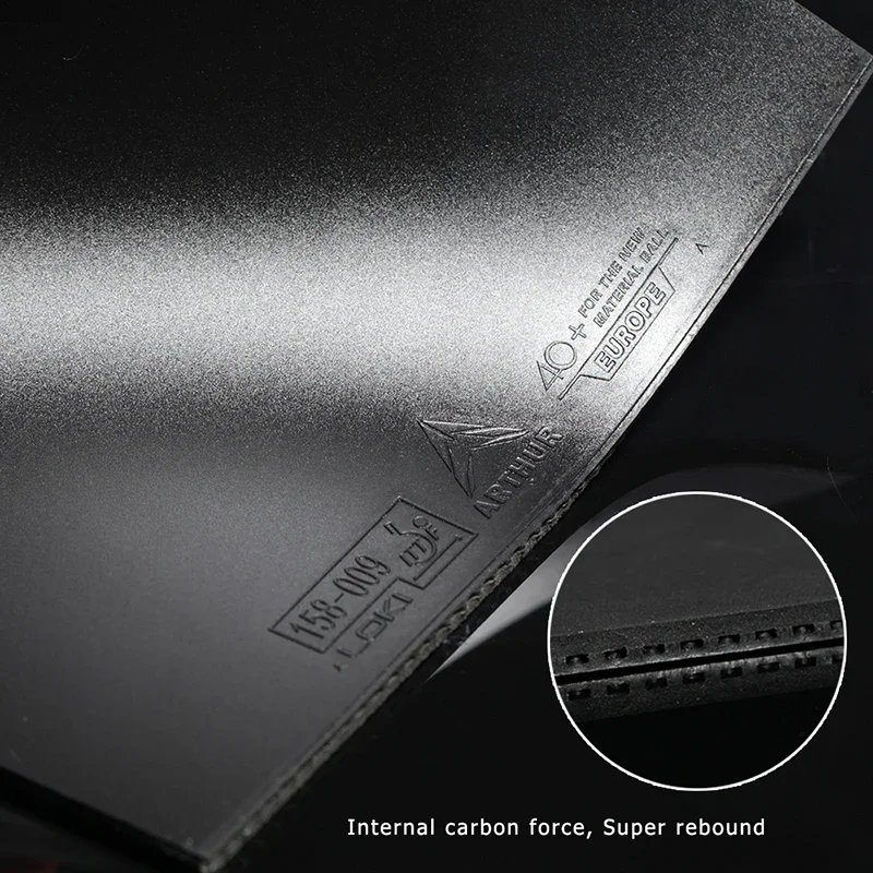 Original LOKI ARTHUR Europe/Asia China Table Tennis Rubber Sticky Offensive Ping Pong Rubber with Hard Cake Sponge