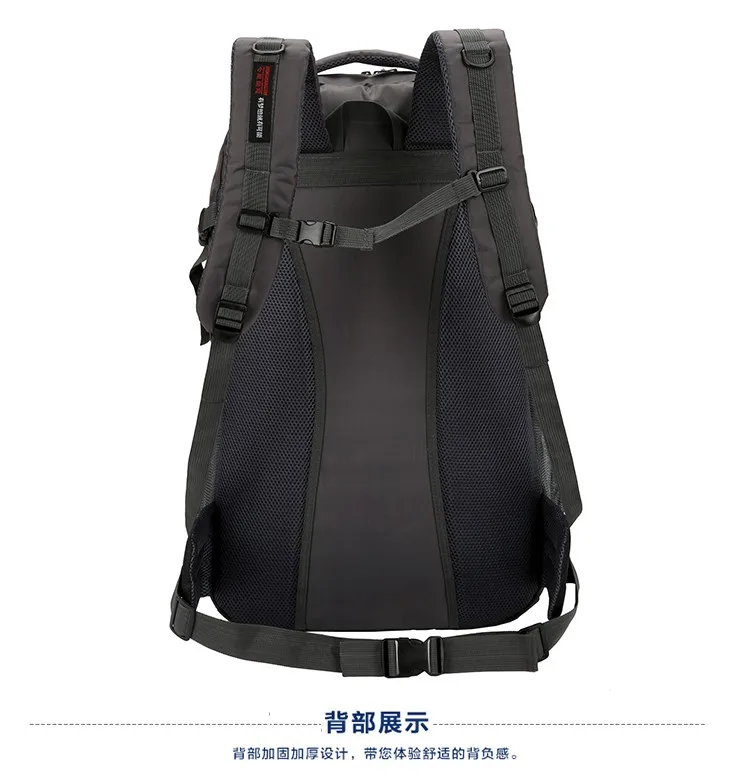 70L Waterproof Hiking Backpack Men Women Outdoor Camping Travel Mountaineering Bag Large Capacity Lightweight Climbing Rucksack