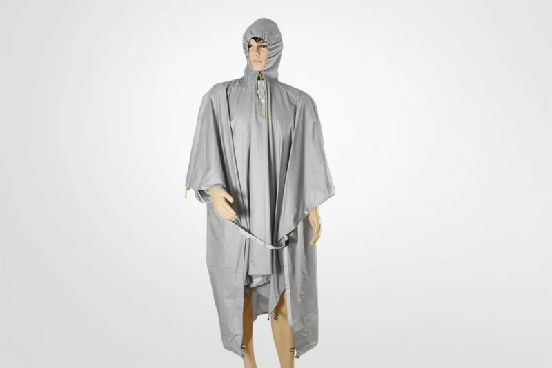 ARICXI Ultralight Hiking Cycling Raincoat Outdoor Awning Camping Mini Tarp Sun Shelter Updated 15D Silicone & Silver Coating