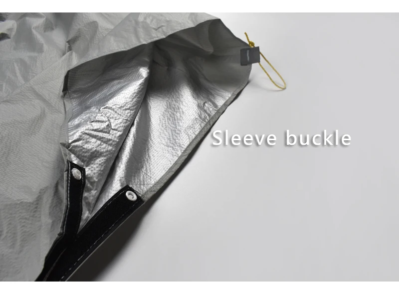 ARICXI Ultralight Hiking Cycling Raincoat Outdoor Awning Camping Mini Tarp Sun Shelter Updated 15D Silicone & Silver Coating