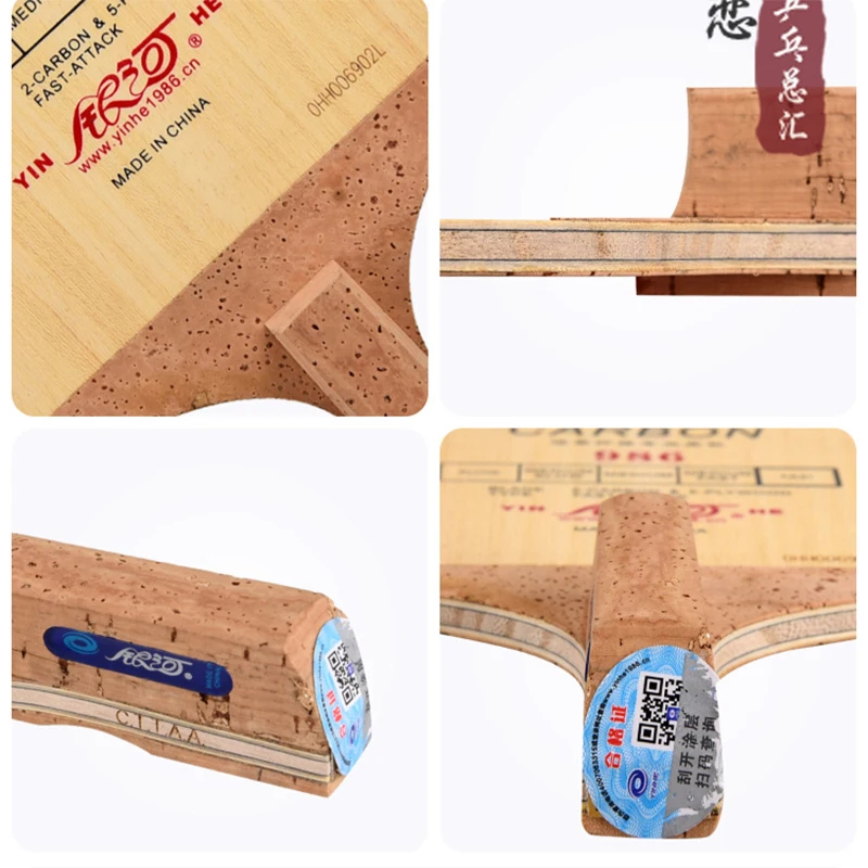 Yinhe-Table Tennis Blade, Japanese Style, Ping Pong Game, Fast Attack Loop, Pong, Yinhe 986 987 989