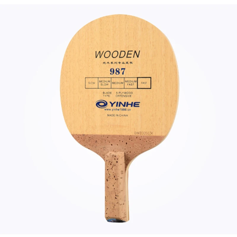 Yinhe-Table Tennis Blade, Japanese Style, Ping Pong Game, Fast Attack Loop, Pong, Yinhe 986 987 989