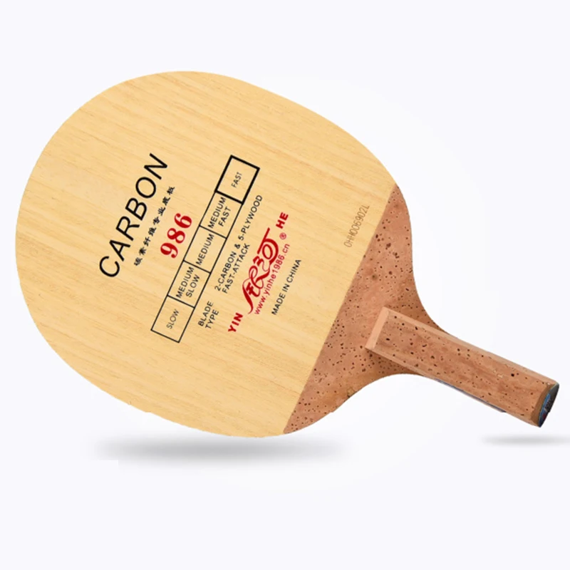 Yinhe-Table Tennis Blade, Japanese Style, Ping Pong Game, Fast Attack Loop, Pong, Yinhe 986 987 989