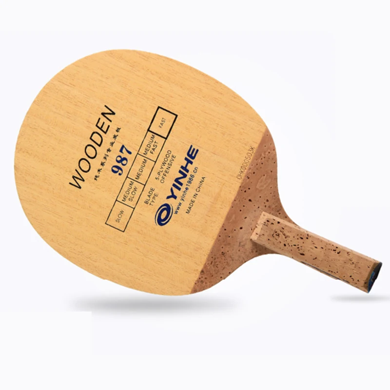 Yinhe-Table Tennis Blade, Japanese Style, Ping Pong Game, Fast Attack Loop, Pong, Yinhe 986 987 989