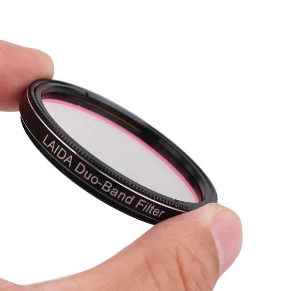 LAIDA Dual-Band 7nm Nebula Filter for One-Shot Color Cameras 2" Single Thread Mounted