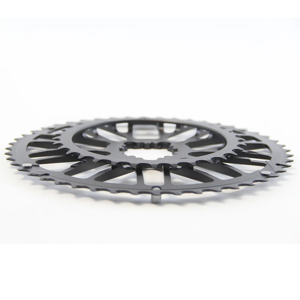 CRUZbike Road Bike 46-30/48-32T Chain Wheel Double Chainring Bicycle Crown For 9/10/11/12 Speed Crankset