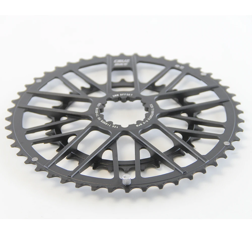 CRUZbike Road Bike 46-30/48-32T Chain Wheel Double Chainring Bicycle Crown For 9/10/11/12 Speed Crankset