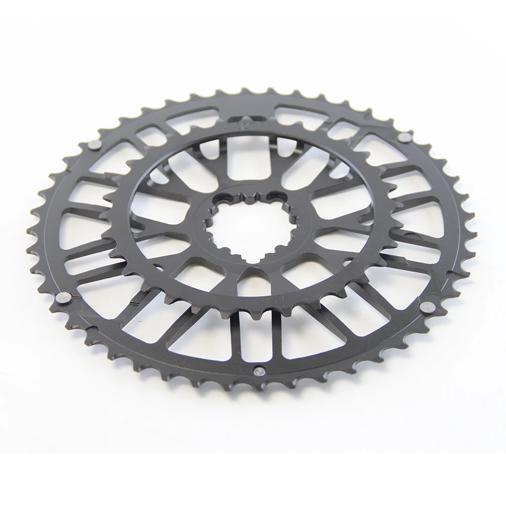 CRUZbike Road Bike 46-30/48-32T Chain Wheel Double Chainring Bicycle Crown For 9/10/11/12 Speed Crankset