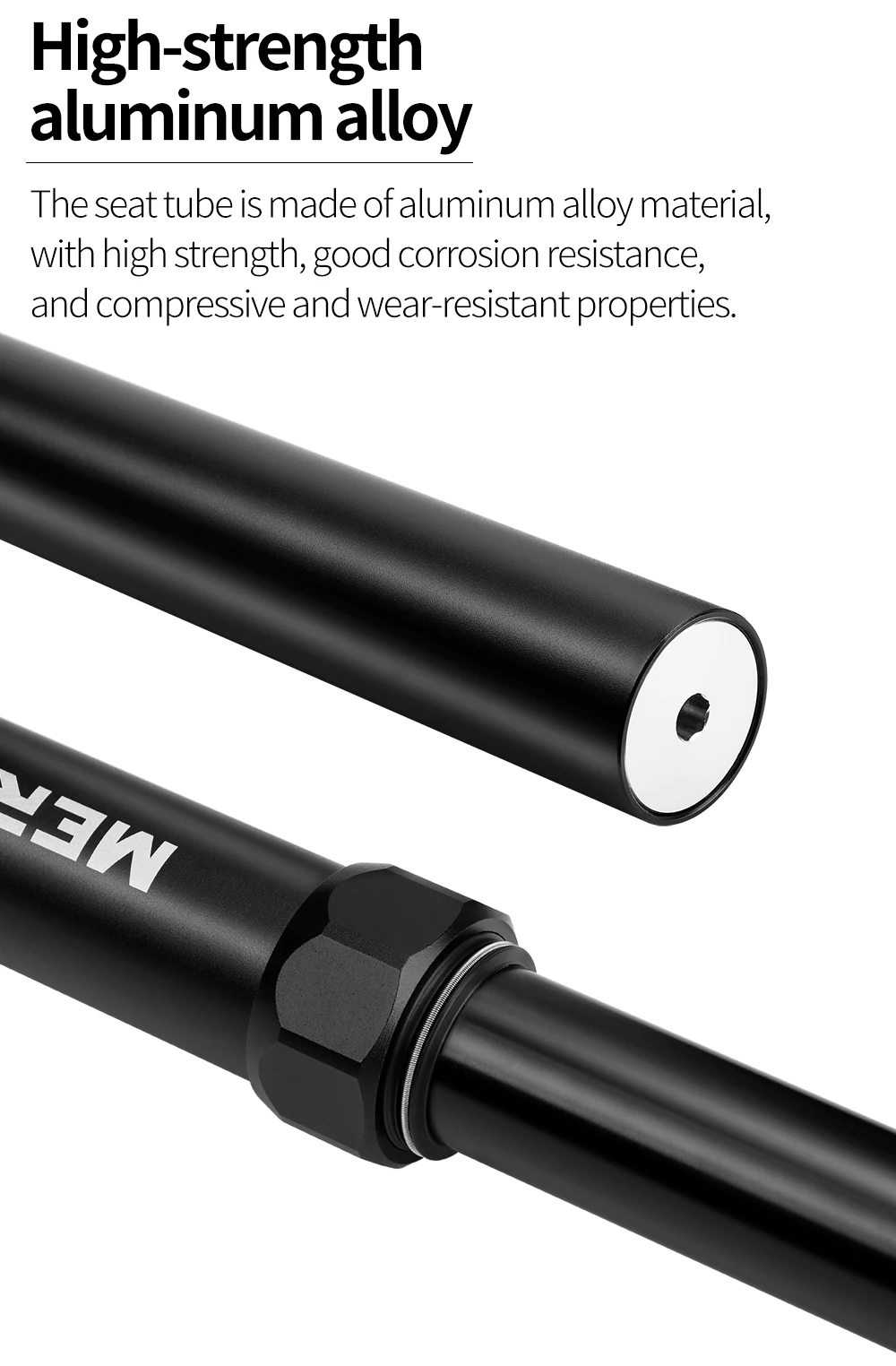MEROCA Mtb Dropper Seatpost 30.9mm\31.6mm Hydraulic Height Adjustable Road Bike Seat Post Mountain Bicycle Seat Tube