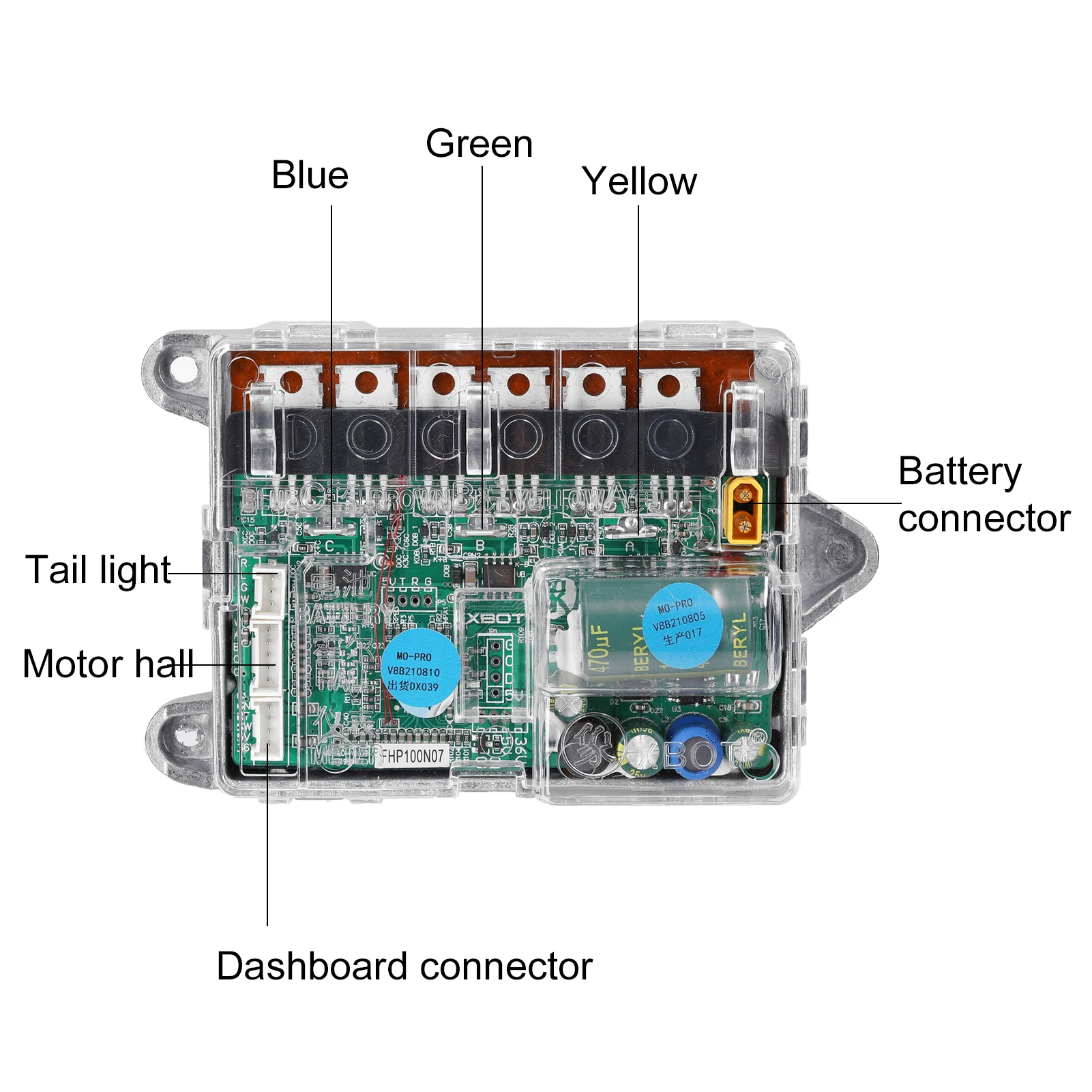 Electric Scooter Motherboard Controller BT Digital Display with Accelerator Front and Rear Light For Xiaomi M365/PRO Scooters