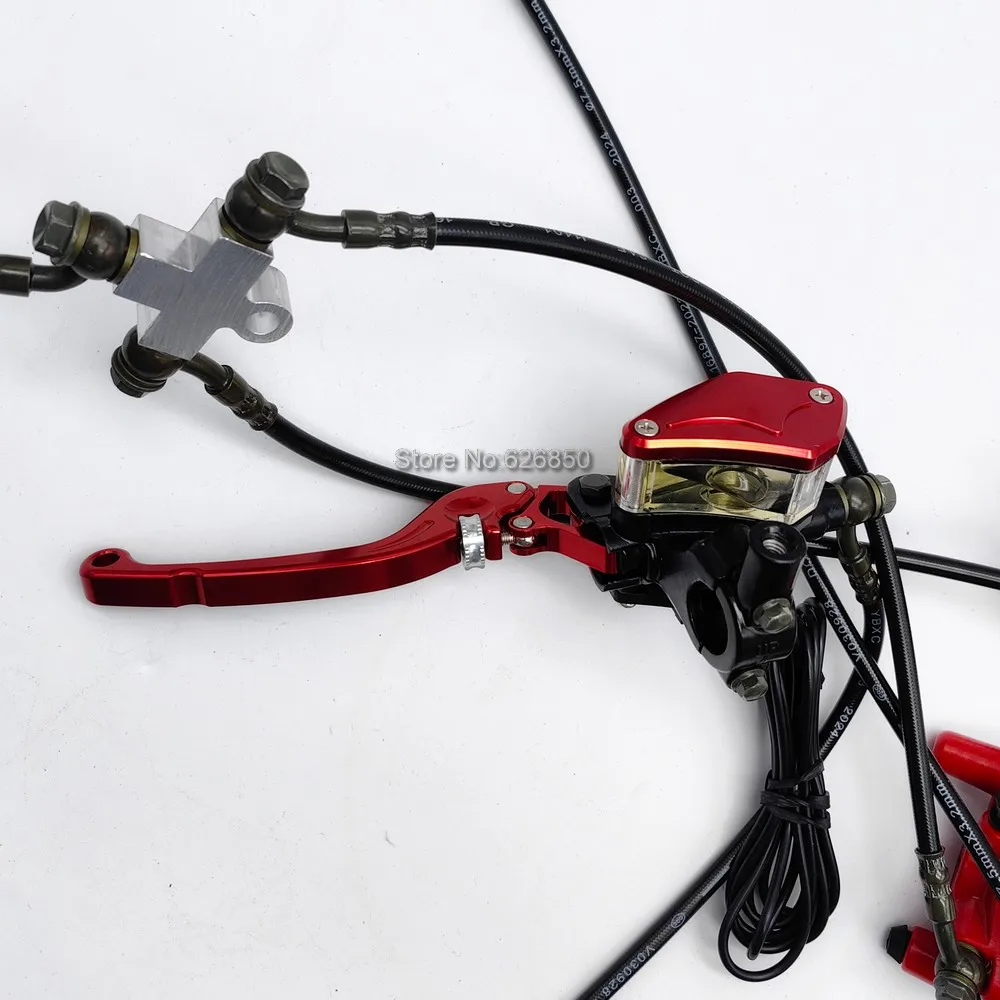 Citycoco Tricycle Brake Set One Control Two Brake Calipers Rear Brake Customized Brakes For Citycoco Electric Scooter Tricycle