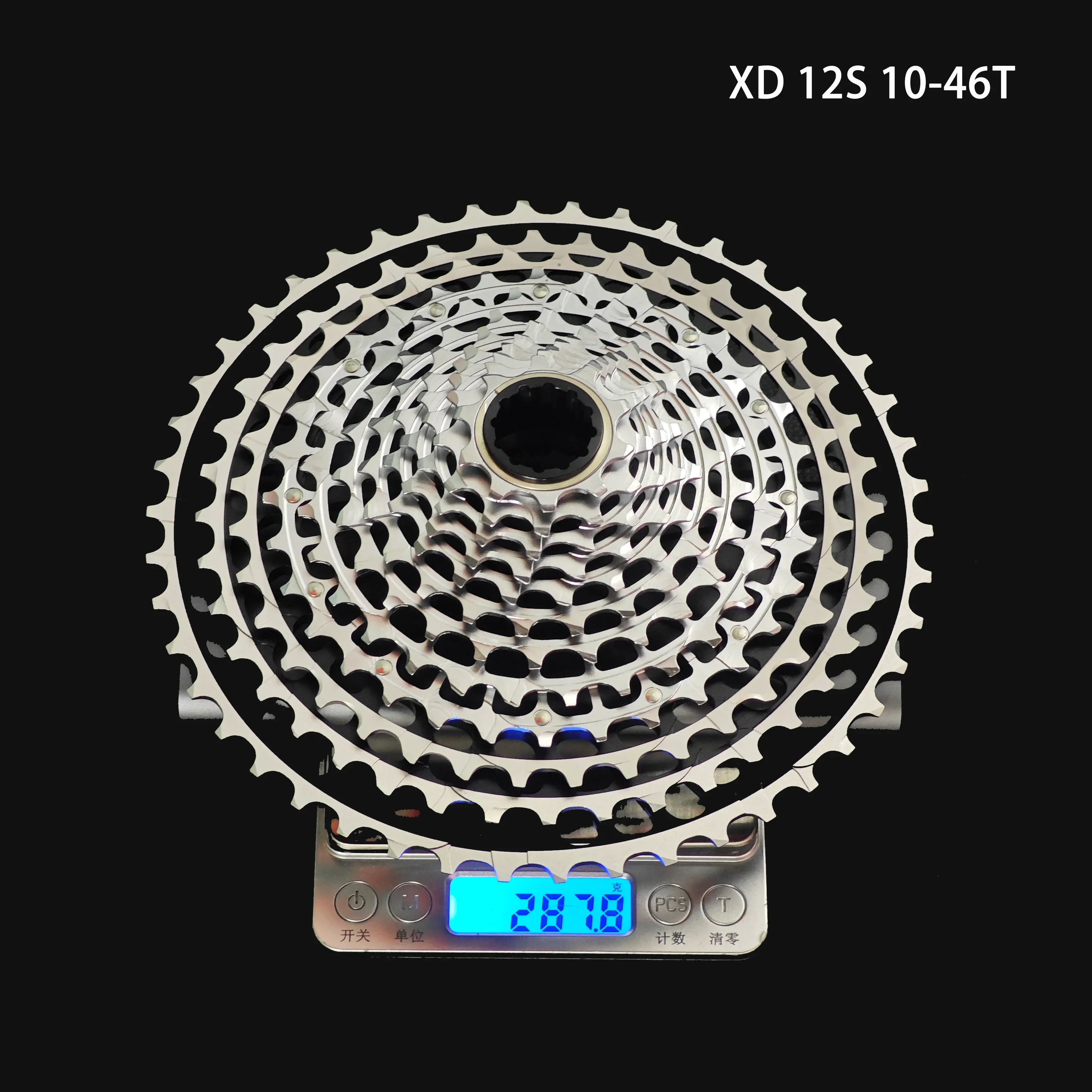 GOLDIX 12 Speed Ultralight MTB Cassette HG 12S 11-51T/12S 11-46T XD 10-46T/10-51T 12V K7 All CNC Sprocket for SHIMANO SRAM