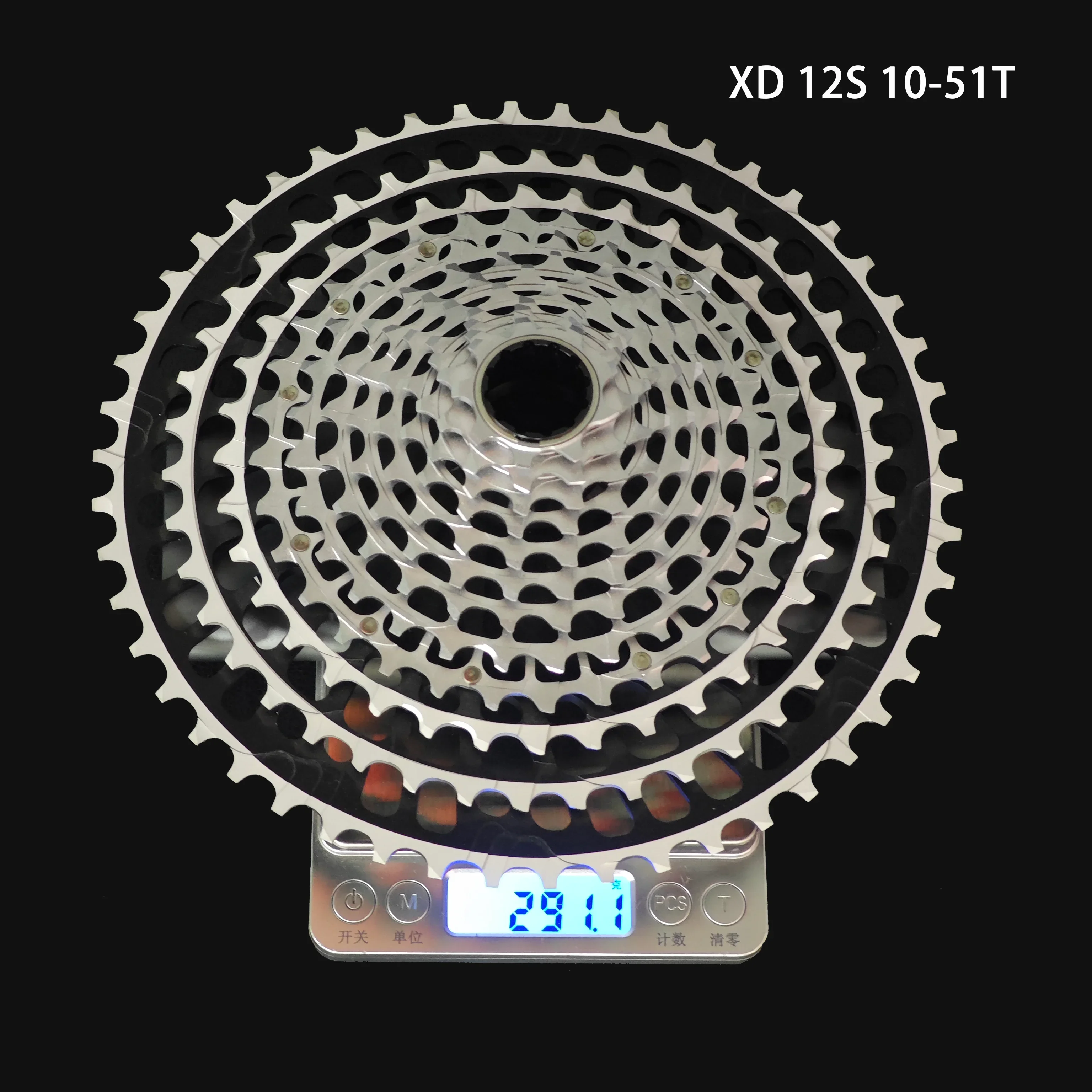 GOLDIX 12 Speed Ultralight MTB Cassette HG 12S 11-51T/12S 11-46T XD 10-46T/10-51T 12V K7 All CNC Sprocket for SHIMANO SRAM