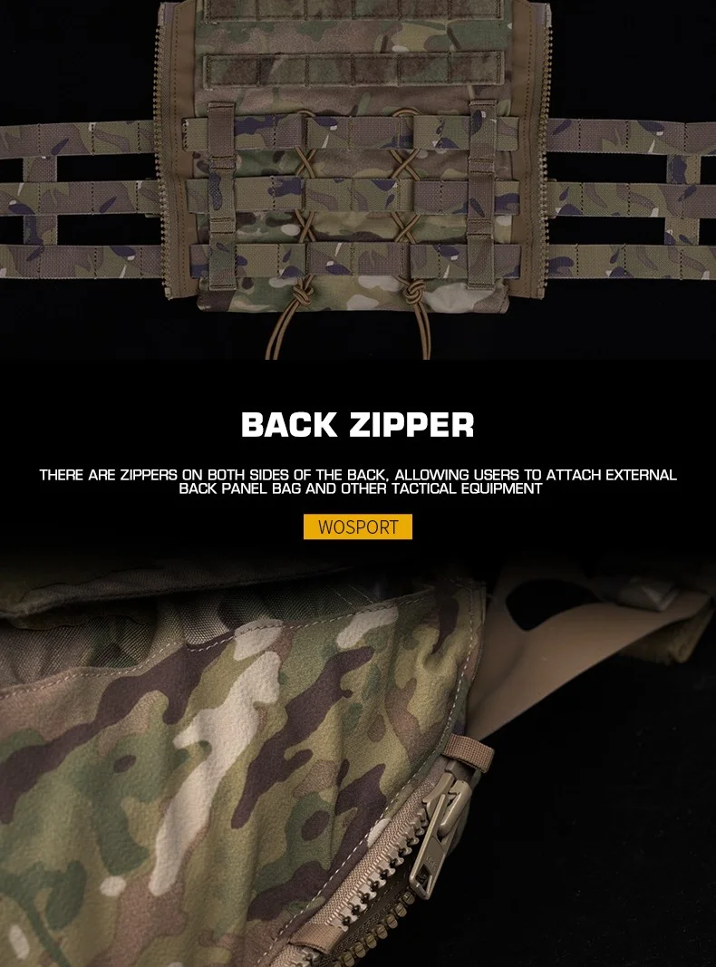 Tactical JPC 2 Vest Breathable Jumper Plate Carrier JPC 2.0 Molle Ranger Green Hunting Vests Airsoft Chest Rig Accessories