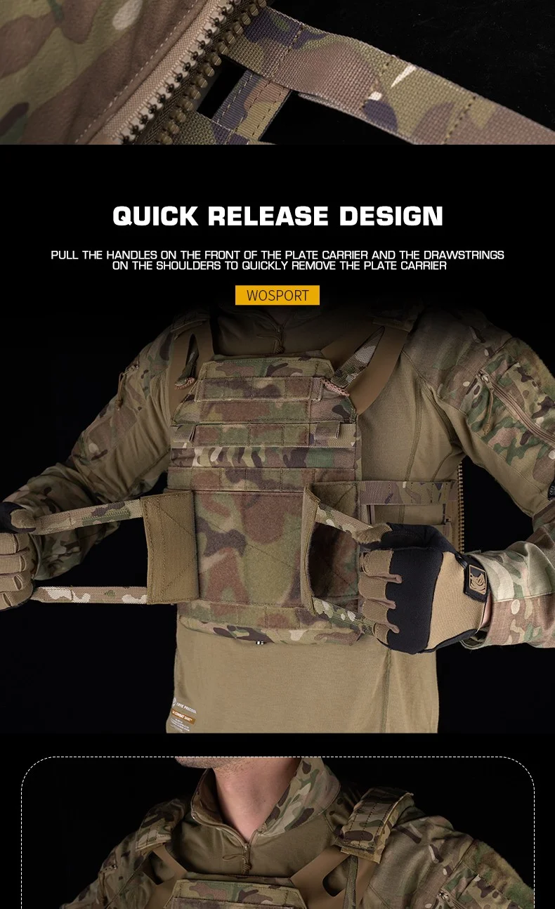 Tactical JPC 2 Vest Breathable Jumper Plate Carrier JPC 2.0 Molle Ranger Green Hunting Vests Airsoft Chest Rig Accessories