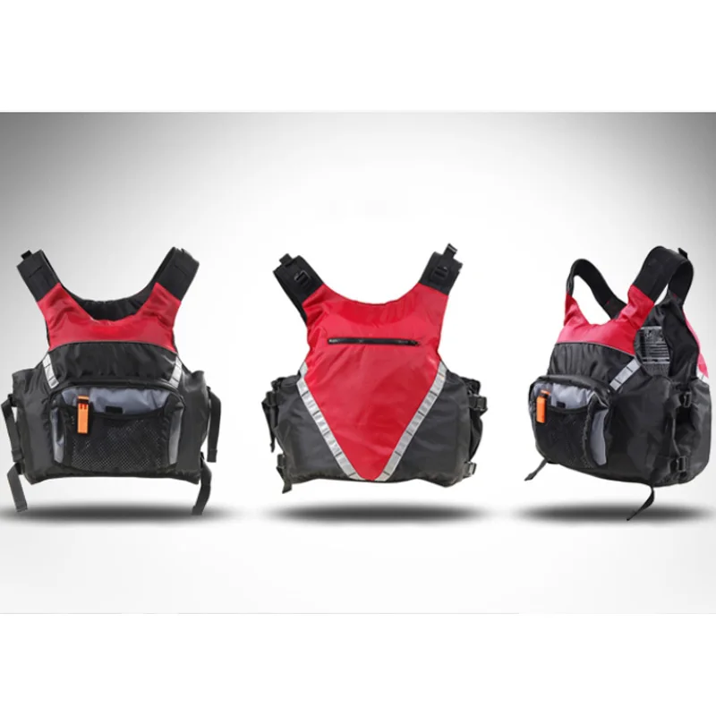 Daiseanuo Buoyancy Aid 50N, PFD Life Fishing Kayak Vest Jacket Adults with Big Pocket for Paddleboarding SUP CE Approved