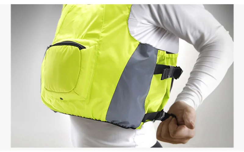 Daiseanuo Buoyancy Aid 50N, PFD Life Fishing Kayak Vest Jacket Adults with Big Pocket for Paddleboarding SUP CE Approved