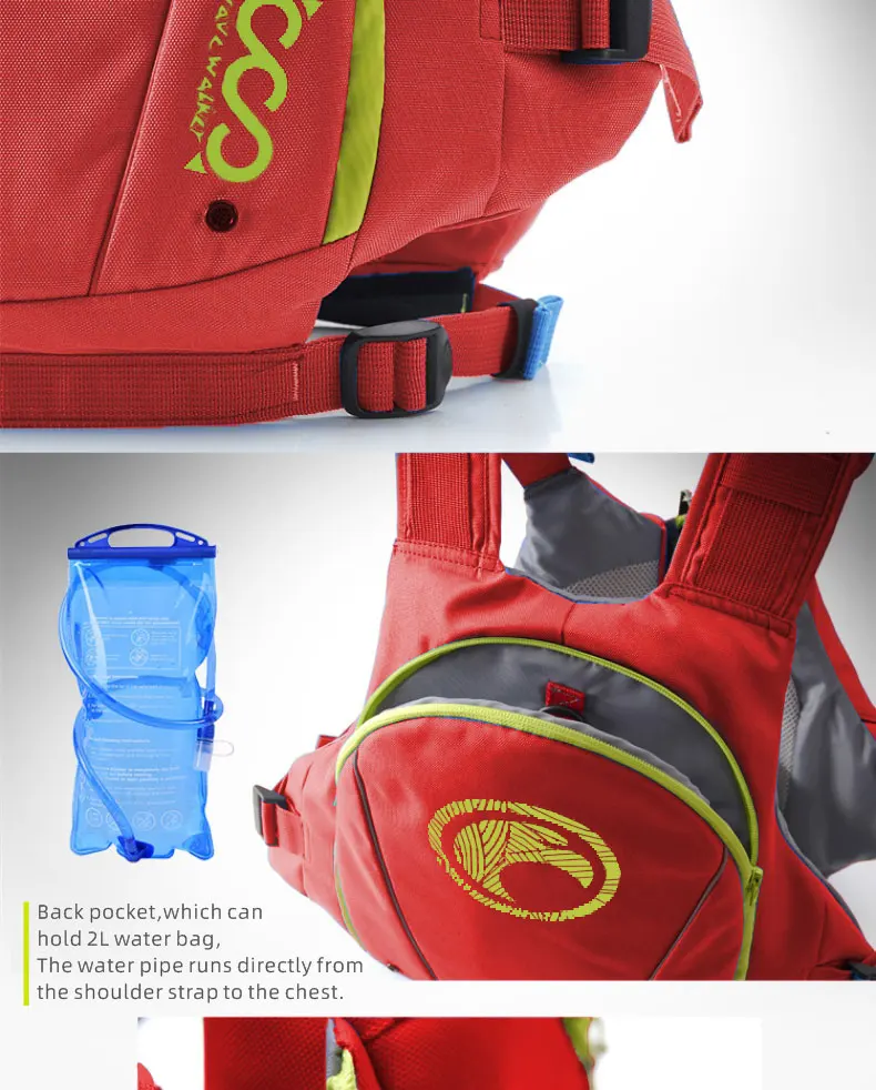 Daiseanuo Buoyancy Aid 50N, PFD Life Fishing Kayak Vest Jacket Adults with Big Pocket for Paddleboarding SUP CE Approved