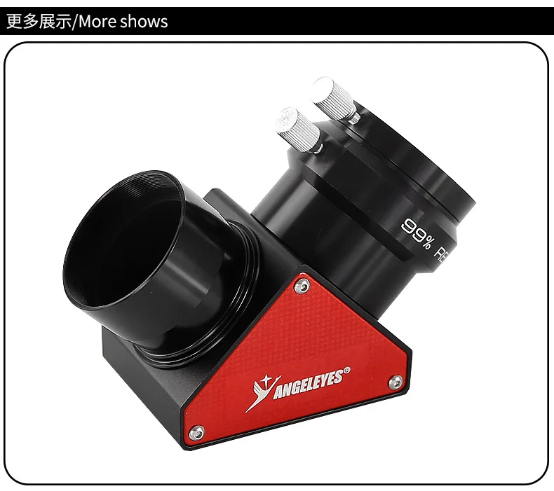 Angeleyes 2-inch 90 Degree High Anti Metallic Zenith Mirror Dielectric Film Astronomical Telescope Accessories