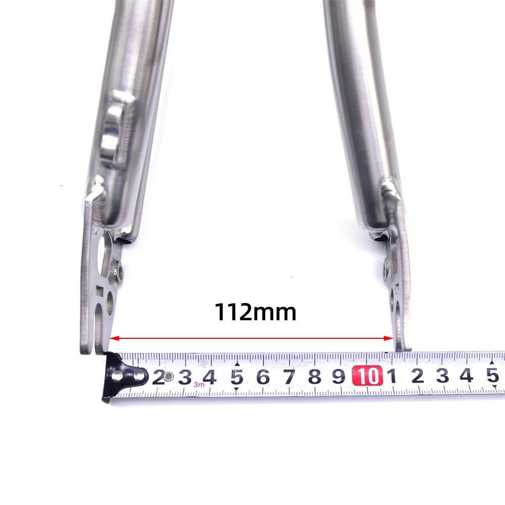 Titanium Bicycle Rear Triangle for P Line for Brompton Bike Front Fork Frame Lightweight 16" Original Size Parts