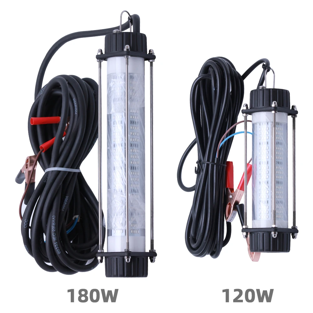 1 New Fishing Light with Ultra High Power, 120W, 180W, Multiple Colors to Effectively Attract Fish