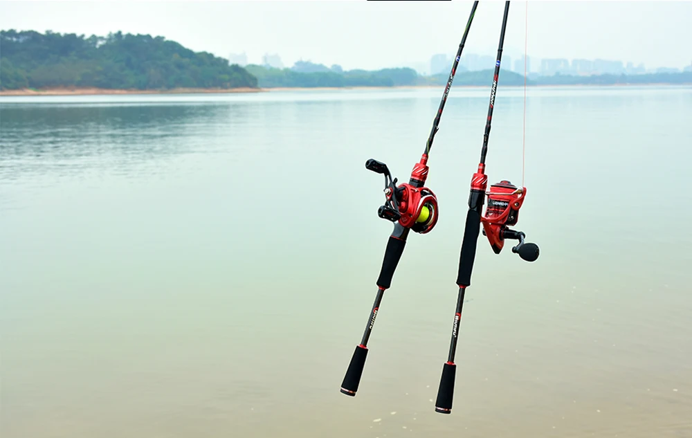BIUTIFU Traveller Spinning Casting Fuji Lure Mini Rock Fishing Rod 1.8/2.1/2.4/2.7/3.0m Carbon Baitcasting Ultralight Fast 5-42g