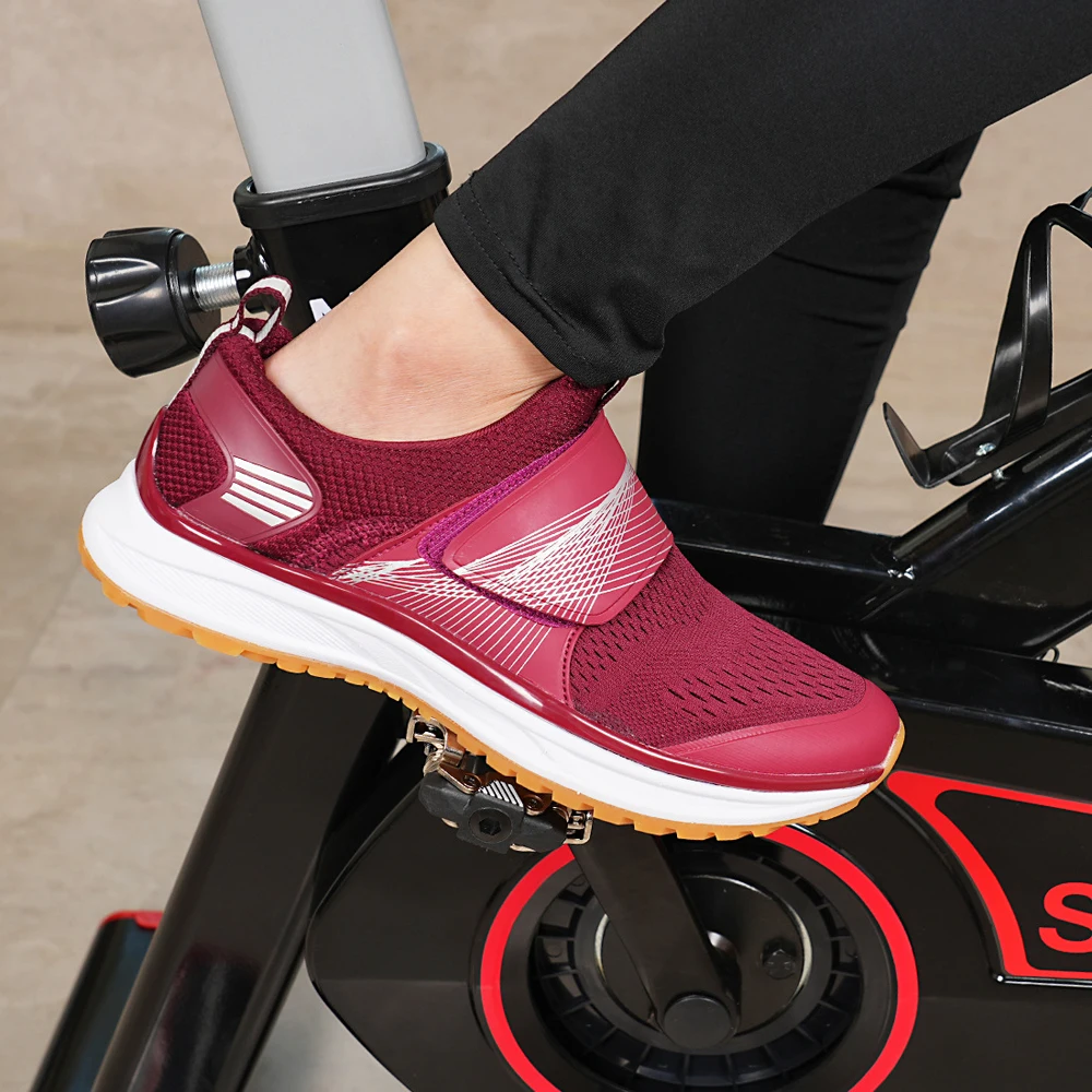 Women's Indoor Fitness Dynamic Cycling Shoes Mountain Bike Shoes SPD MTB Shoes for Women Cycling Sneakers