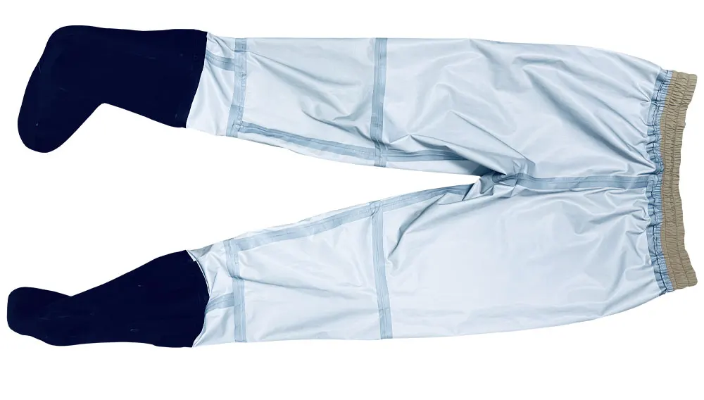 Unisex Wading Pants Waist High Wader,Breathable Stockingfoot Wade in Streams Waterproof Hip Trousers for Fishing Hunting Boating