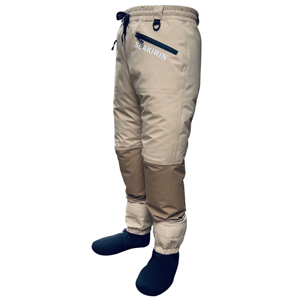 Unisex Wading Pants Waist High Wader,Breathable Stockingfoot Wade in Streams Waterproof Hip Trousers for Fishing Hunting Boating