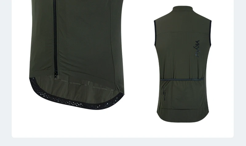 YKYW Waterproof Thermal Vest Men Women Winter Sleeveless Waistcoat Black Gray Olive Cycling Vest Bike Clothing Bicycle Mtb Coat