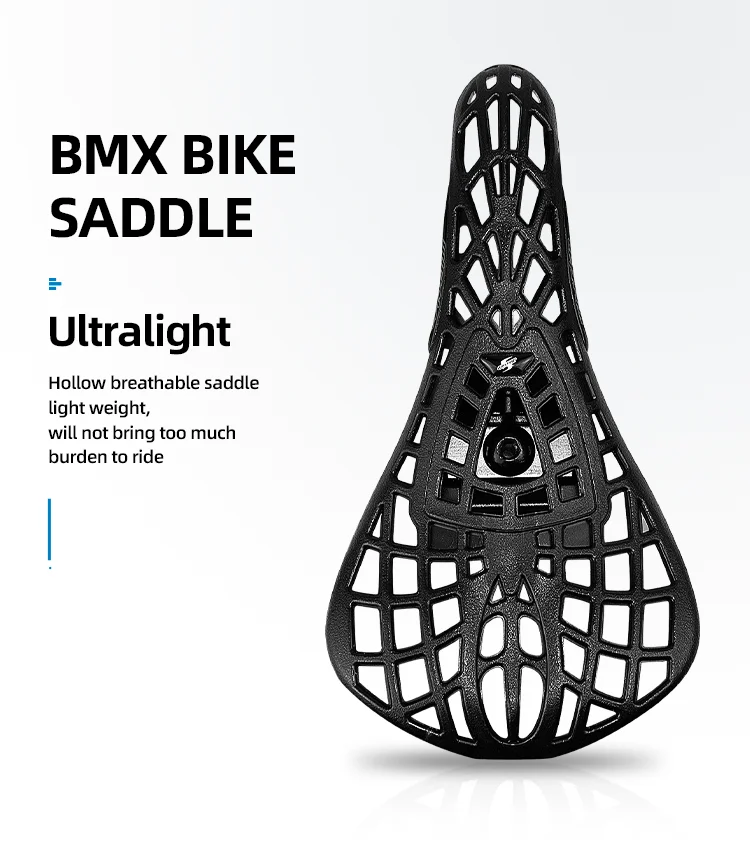 Wildside BMX Racing Bike Saddle Spider Mountain Dirt Jump Seat Shock Absorber Bicycle Cushion Riding Saddle 27.2 30.9 Seatpot