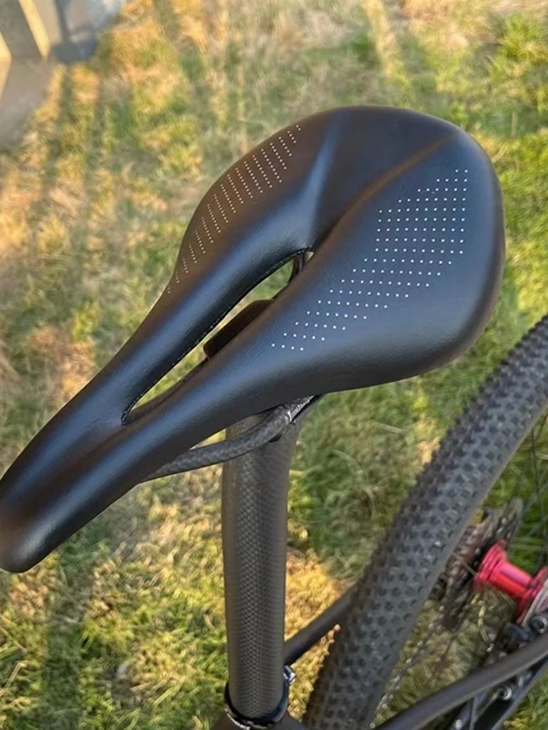 2026 Elita ONE Carbon Fiber Mountain Bike/Road Bike Seat Ultralight Leather Carbon Fiber Seat Cushion