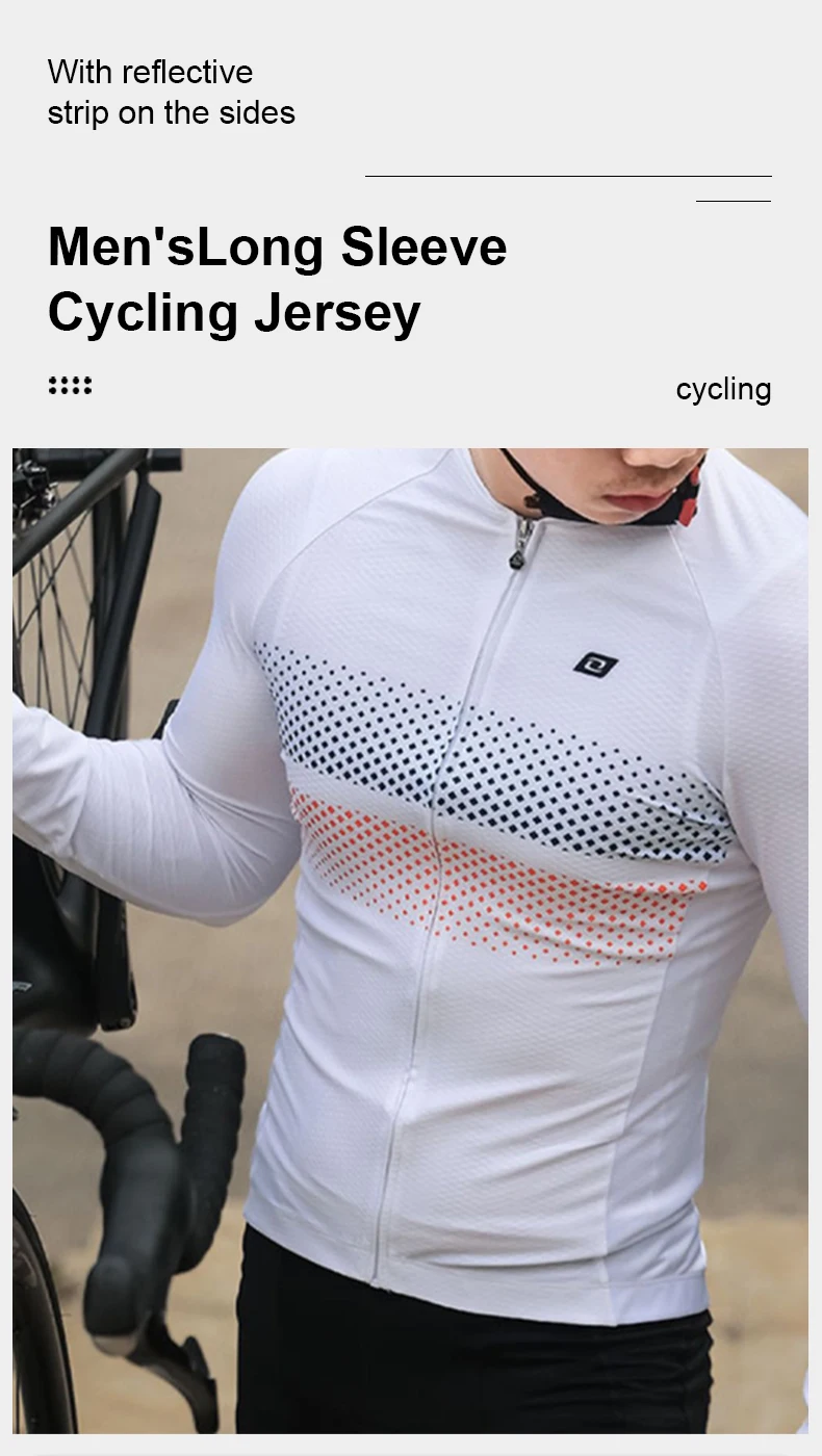 Lameda Pro Bicycle Cycling Jersey Mountain Bike Jersey Breathable Long Sleeve Bicycle Cycling Jersey Men's Sportswear Women