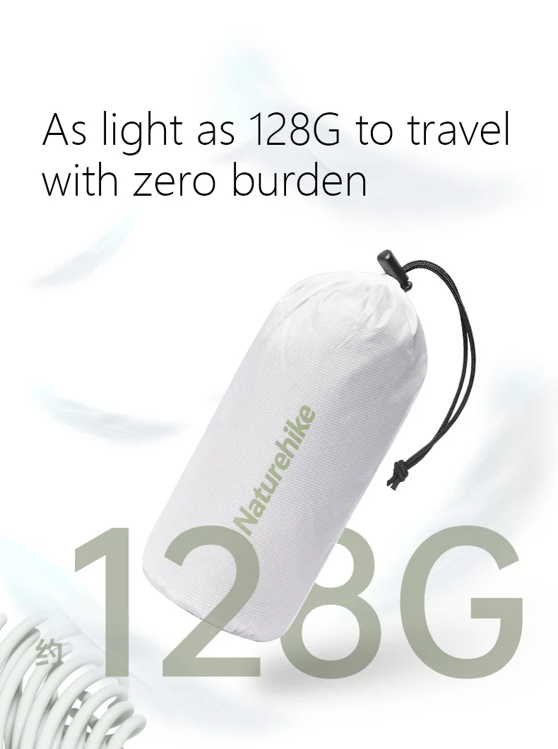 Naturehike Sleeping Bag Liner Ultralight Outdoor Camping Sleeping Sack Hiking Hotel Single Travel Machine Washable Comfortable