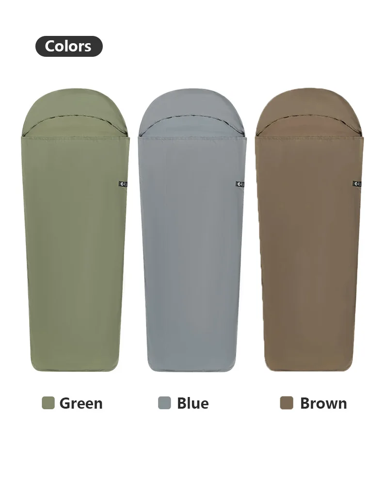 Naturehike Sleeping Bag Liner Ultralight Outdoor Camping Sleeping Sack Hiking Hotel Single Travel Machine Washable Comfortable