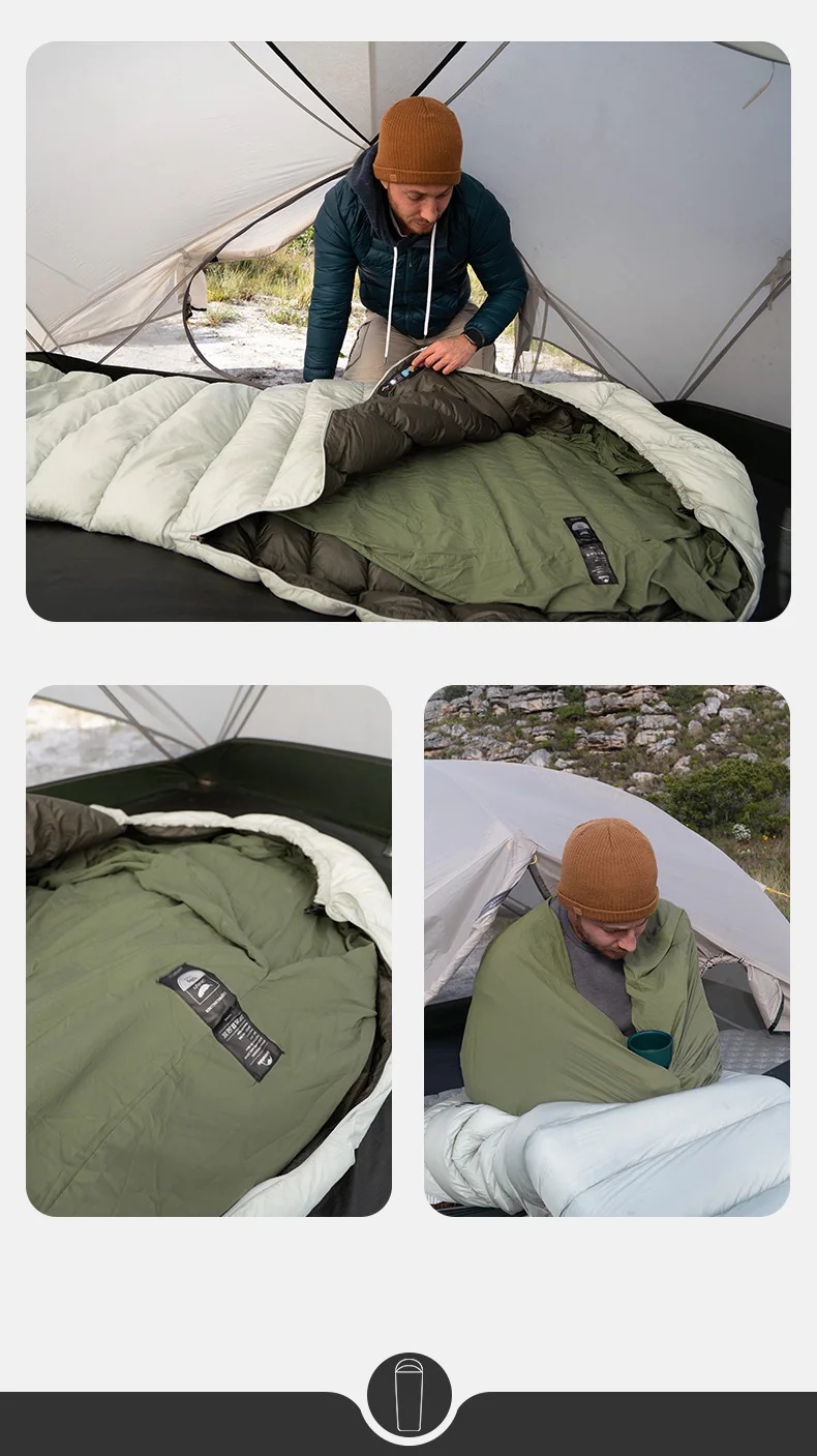 Naturehike Sleeping Bag Liner Ultralight Outdoor Camping Sleeping Sack Hiking Hotel Single Travel Machine Washable Comfortable